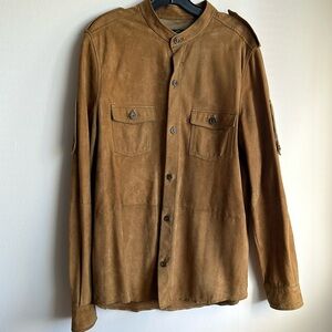 Kenneth Cole New York Men’s Suede Leather Jacket Size L